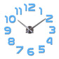 Große 3D-Acryl-Wanduhr – Auffälliges Design für moderne Räume
