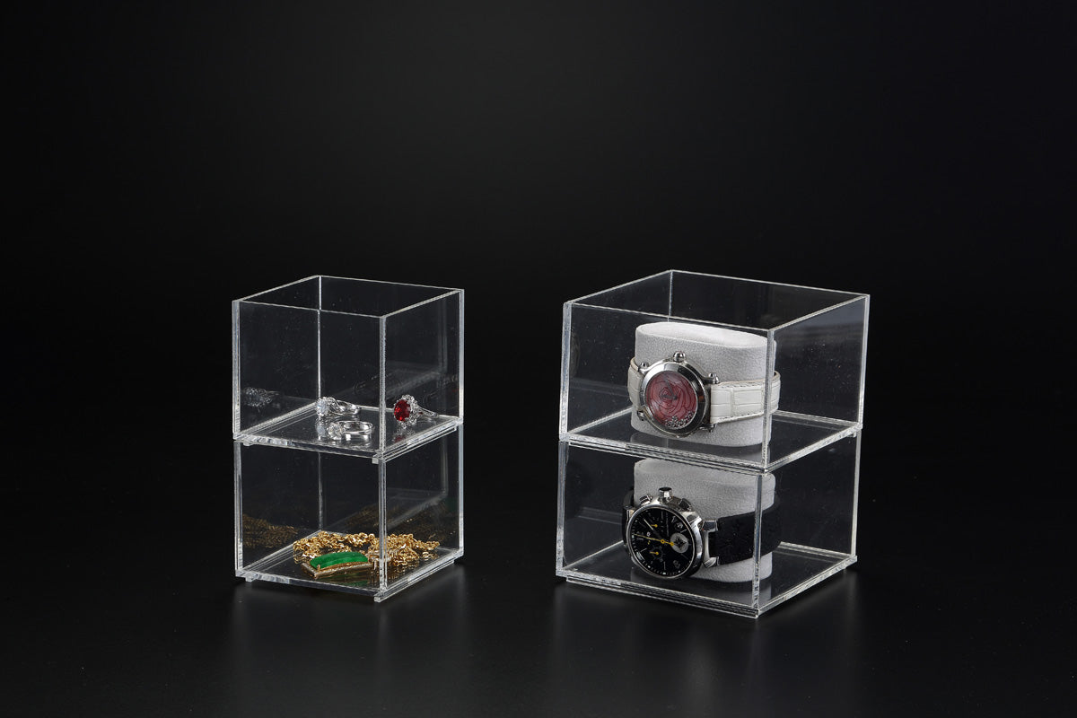 Frendorf | 4” Sq. 5-seitige Stapel-Display-Box