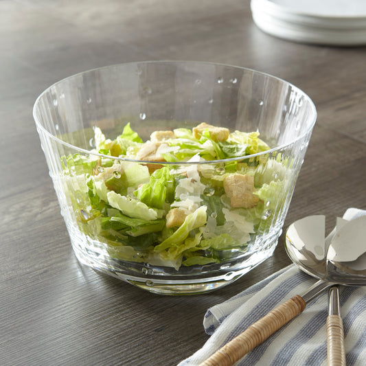Frendorf | 9" Runde Regentropfen Salatschüssel