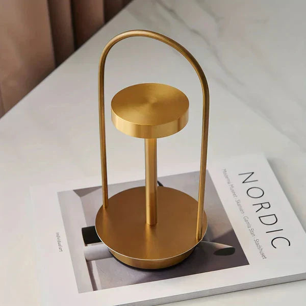 Frendorf | TouchLume tragbare dimmbare Tischlampe - modernes Design
