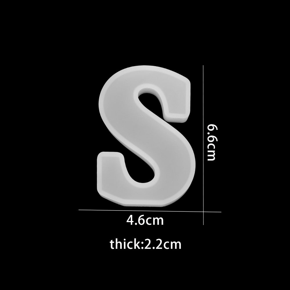 Frendorf | 3D Silikonform zum Gießen von Schokoladenbuchstaben – BackSpaß (1+1 Gratis)