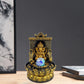 Atemberaubende Ganesha-Statue mit LED-Innen-Wasserquelle
