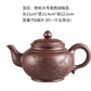 Große Kapazität Haushalt Handgemachte Lila Sand Teekanne Chinesische Teegeschirr Yixing Zisha Zhu Ton Ball Filter Blase Teekanne Mond Topf