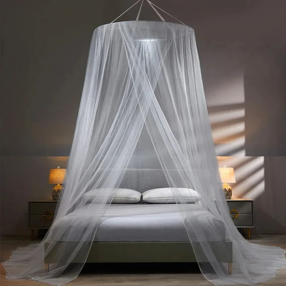 Frendorf | Bed Mosquito Net – Faltbares Moskitonetz für Bett & Reisen – Effektiver Insektenschutz für Einzel- & Doppelbetten