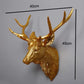 Faux Rehkörper, Faux Taxidermie Tierkopf Wanddekoration Handgemachte Bauernhausdekoration Harz Wohnaccessoires Modern für die Wand
