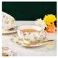 Elegante Bone China Porzellan Kaffeetasse - Luxuriöses und einzigartiges Design