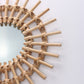Rattan Wandspiegel
