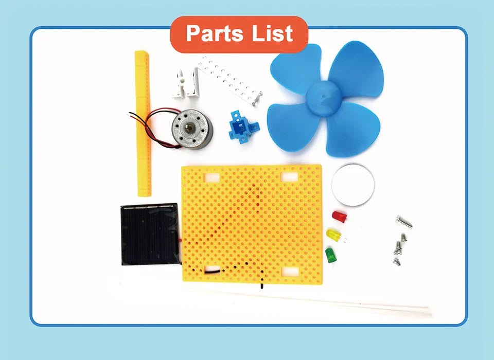 Frendorf | Bildungs-Set für Solar- und Windenergie – Informativ und Spaß beim DIY-Experiment