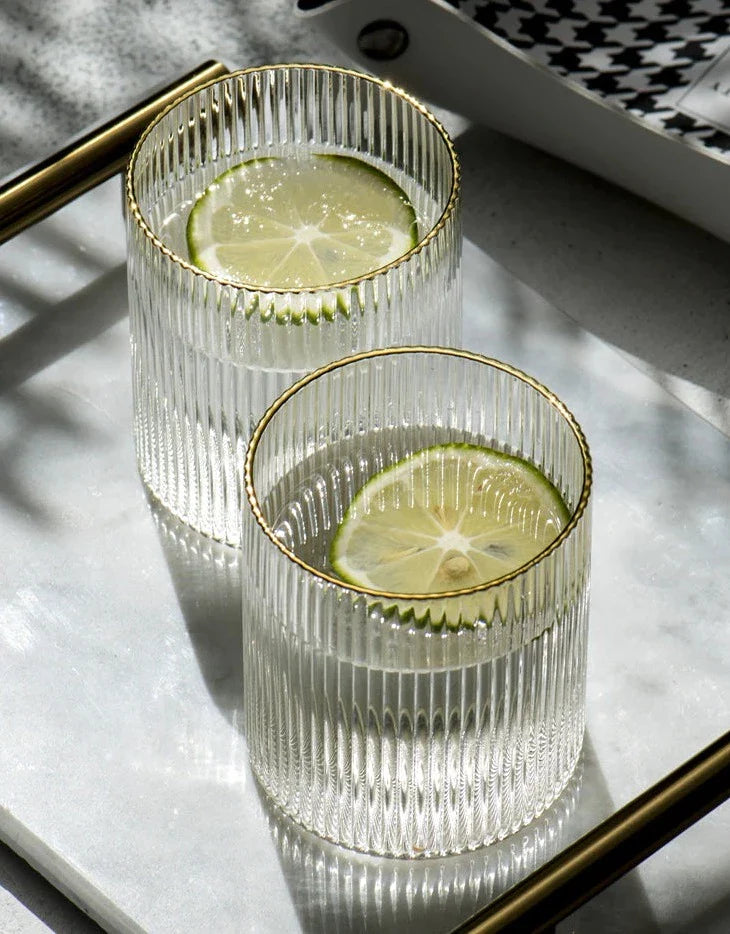 Salute Ripple Texture Cocktailglas