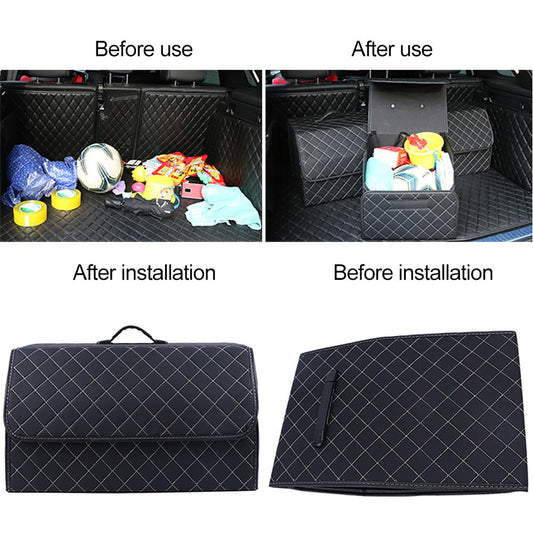 Leder Kofferraum Organizer