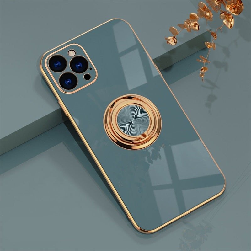 Frendorf |  iPhone Hülle mit Metallständer Ring