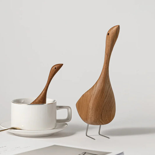 Nordic Holz-Gans Figuren