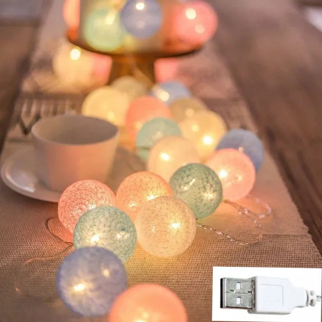 Globo – LED Katoen Draad Lantaarns