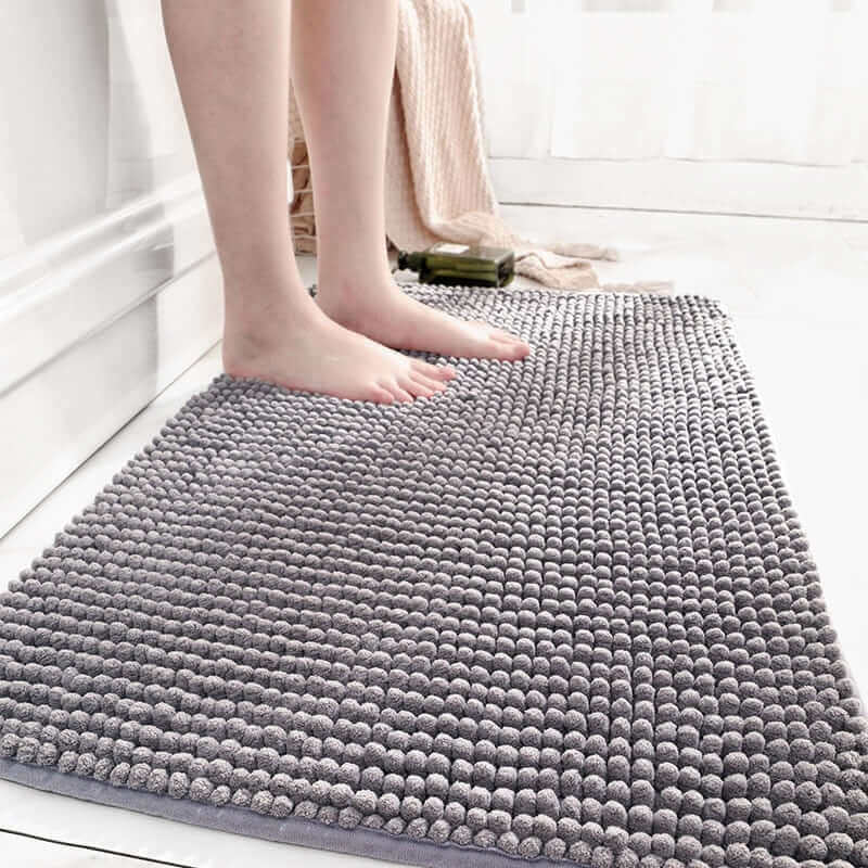 Frendorf | PebbleSoft - Strukturierte Badematte mit Kieselstein-Design
