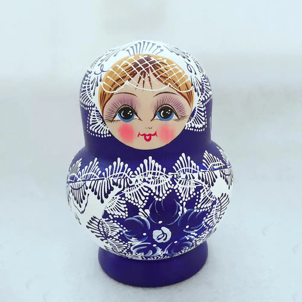10 Stück/Set Holz Russische Matroschka Puppen
