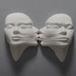 Ästhetische Wandhängeskulptur Kreatives Gesicht