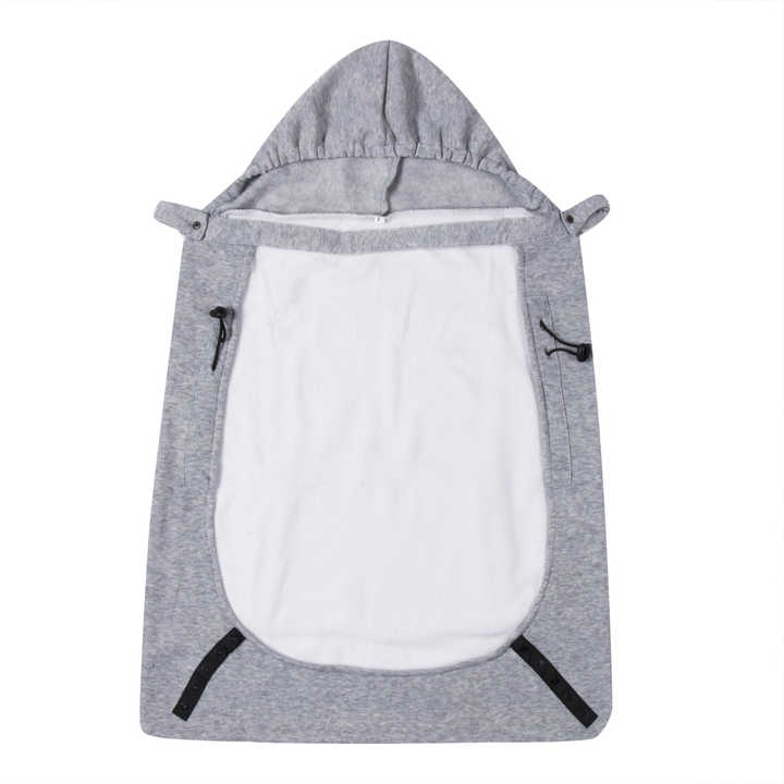 Frendorf | Baby Tragecover mit Kapuze – Universal Überzug für Babytragen & Tragetücher