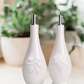 Frendorf | Tuscan Kitchen Porzellan Öl- und Essigspender-Set 16 oz mit Ölgießer