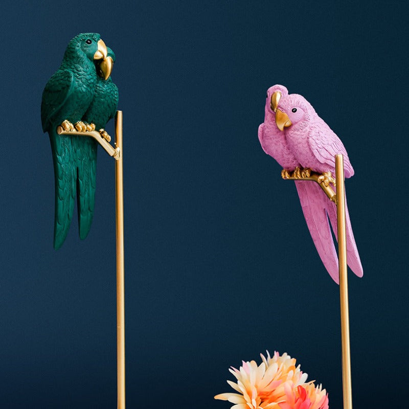 Die Lovebirds Objekt d'Art