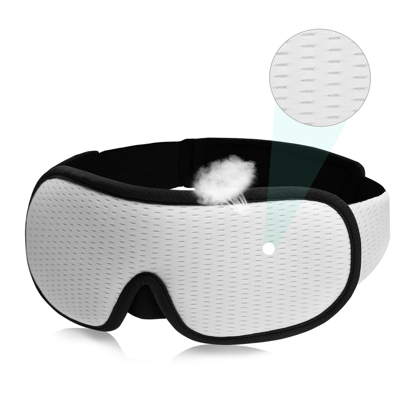 3D-Schlafmaske | Lichtblockierend und weich gepolstert