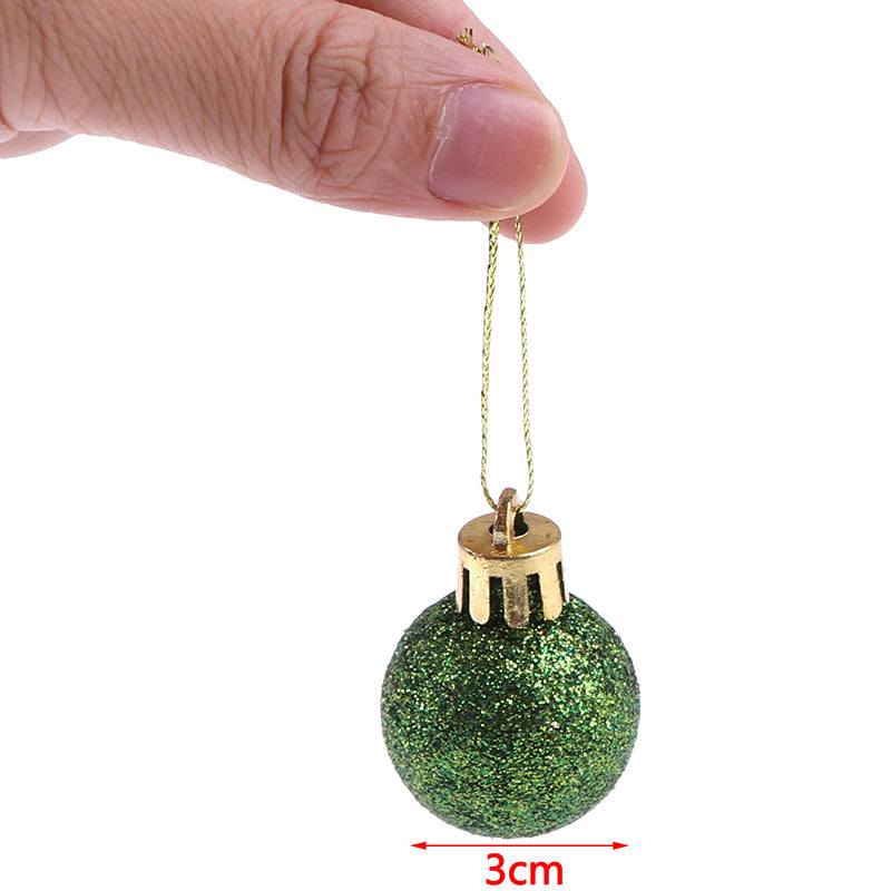 Frendorf | 3 Texturen 24 Stück Weihnachtsbaum Kugeln