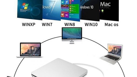 Frendorf | Externer DVD-Recorder für optische Laufwerke Tragbar für MacBook Air