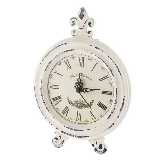 Vintage Holzstil Tischuhr mit Alarm