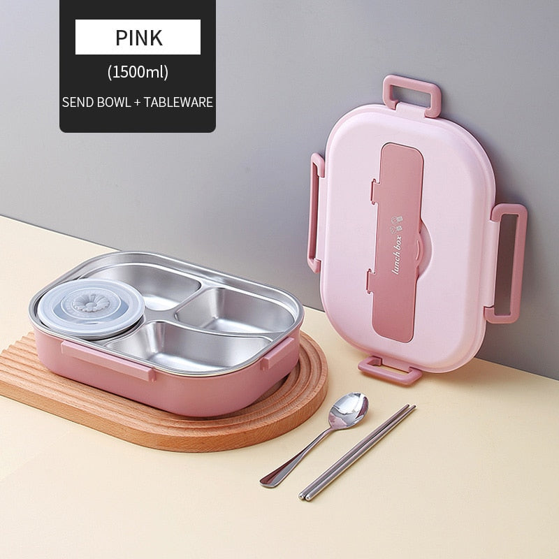 Edelstahl Mehrfachfach Kinder Lunchbox