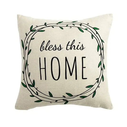 Frendorf | Bless This Home Kissen mit einer inspirierenden Dimension für Ihr Interieur