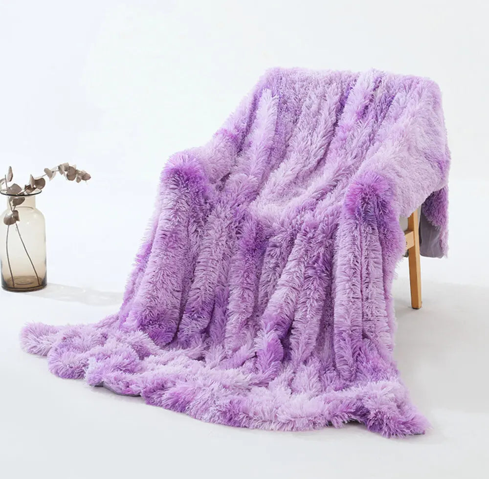 Ultra Plüschige Korallfleece-Decke
