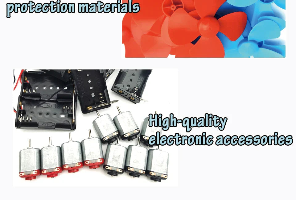 Frendorf | Bildungs-Set für Solar- und Windenergie – Informativ und Spaß beim DIY-Experiment