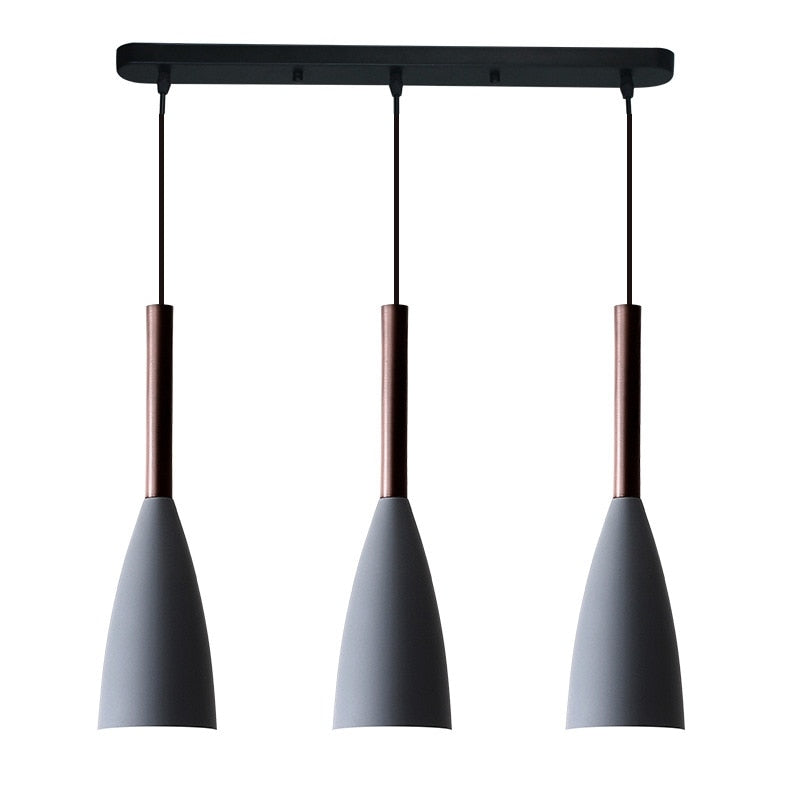 Frendorf | AuroraTrio Design-Hängelampen | Dreier-Set Pendelleuchten | Stilvolle Beleuchtung für Zuhause