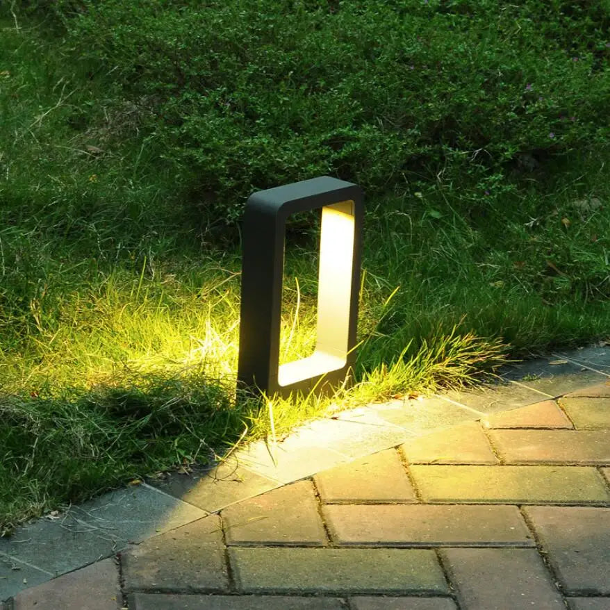 15W LED Gartenlicht: Aluminium-Pfostenlampe für Außenhof, Villa Landschaftsbeleuchtung