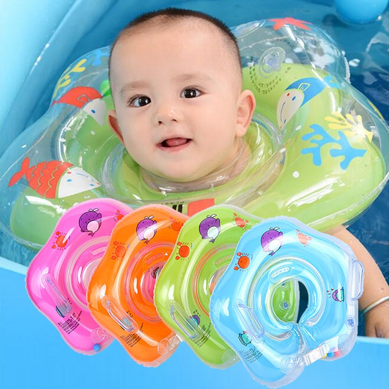 Frendorf | Aufblasbarer Baby-Nackenschwimmring für sicheres Baden – Wasserfit (1 kaufen, 1 gratis)