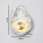 Frendorf | MarbelleGlow Marmor-Wandleuchte | Modernes Design | LED Beleuchtung | Dekorative Wandlampe