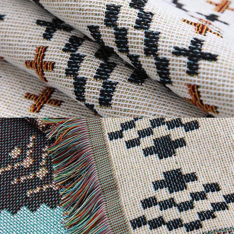 Boho Canyon Tribal Decke
