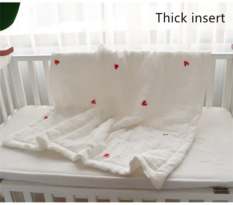 Frendorf | Baby Badetuch aus Musselin mit niedlichem Muster für Neugeborene & Kleinkinder