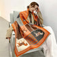 Herbstdekoration Cashmere Luxus Schals