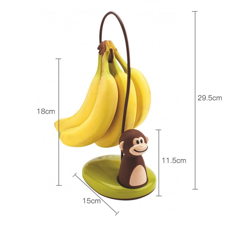 Monkey Shape Küche Banane Hänger Stand