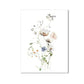 Frendorf | ArtisBloom Botanisches Aquarell Poster | Leinwanddruck mit Blumen & Blättern | Wandkunst für Wohnzimmer & Heimdekoration