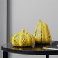 Kusama Yayoi Stil Kürbis Skulpturen