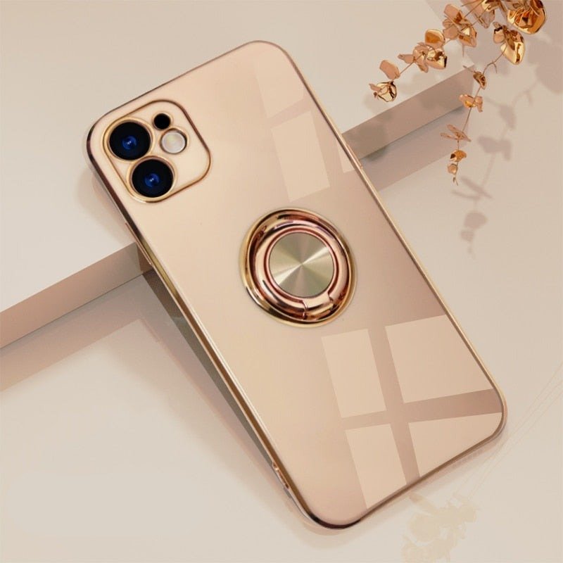 Frendorf |  iPhone Hülle mit Metallständer Ring