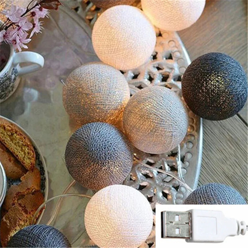 Globo – LED Katoen Draad Lantaarns