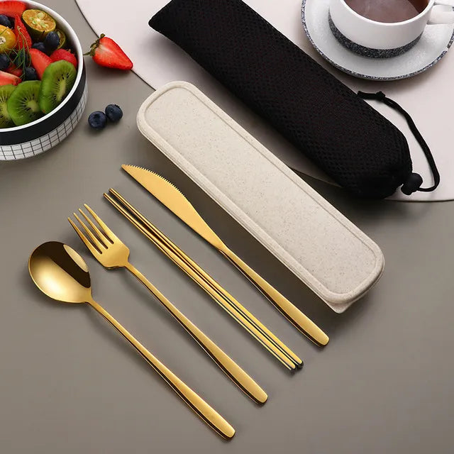 304 Edelstahl Besteckset