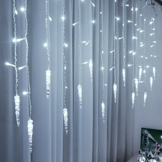 Frendorf | Snowlit- LED-Lichtvorhang für draußen