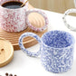RUNDE HANDGRIFFTASSE - BLAU INK