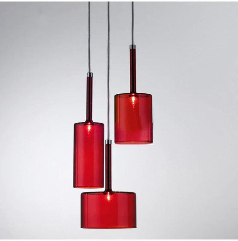 Frendorf | AuraGlas Elegante Glas-Deckenleuchte | Esszimmerlampe | Zeitloses Design | Stimmungsvolle Beleuchtung