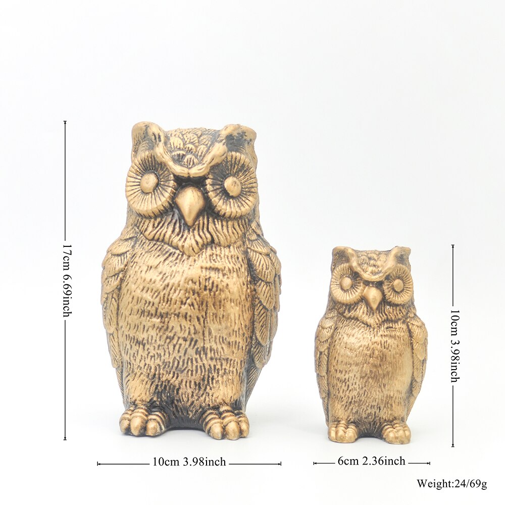 Realistische Eulen-Gartenstatue: Dekorative Vogelscheuche