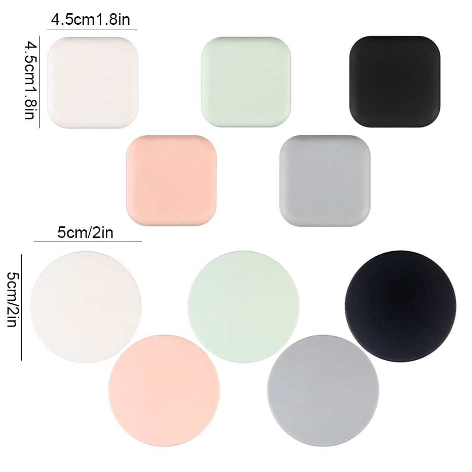 Silicone Türstopper Puffer mit selbstklebendem schallgedämpftem Anti-Schock-Schutz für Heimwerker Wandschutz