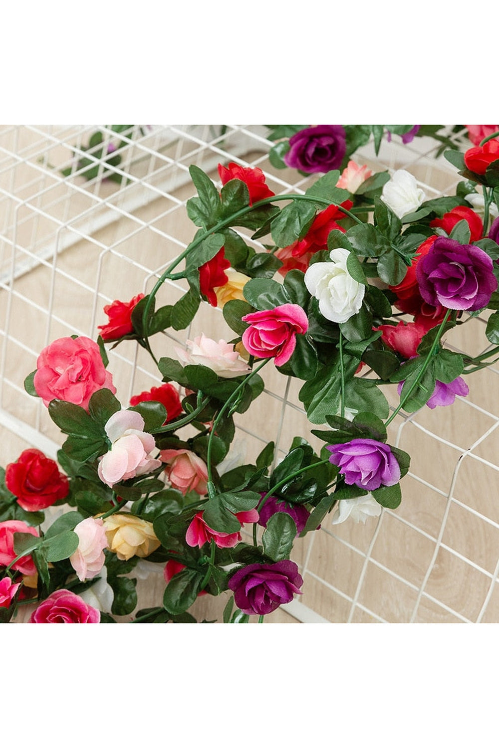 Blühender Künstlicher Rosenranken - 250CM